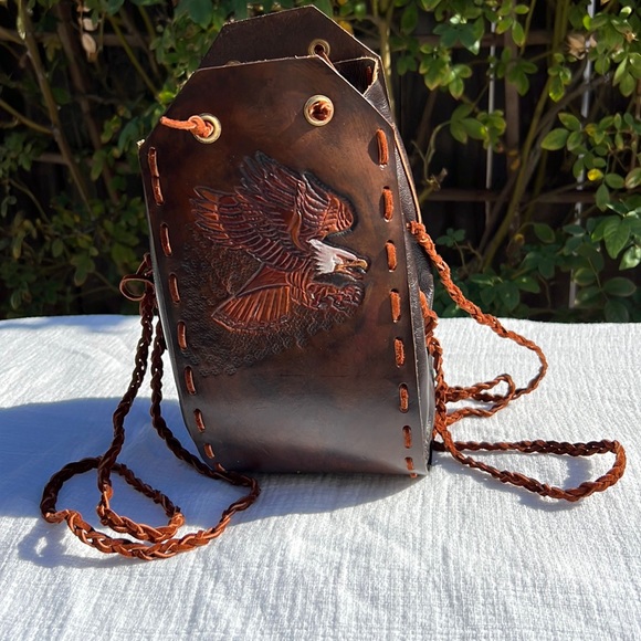 Leather Eagle bag. 🦅 - Picture 1 of 16